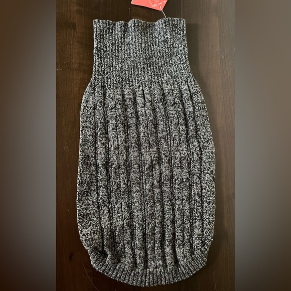 NWT Black/grey medium dog sweater, St John’s Bark - Picture 1 of 4
